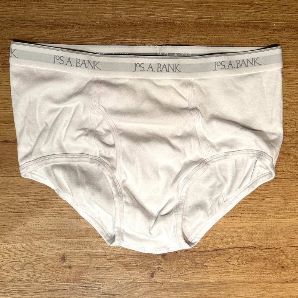 1 pair Jos A Bank White Briefs/Tighty Whities